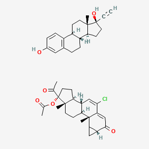 molecular formula C44H53ClO6 B1216588 Diane CAS No. 60528-19-0