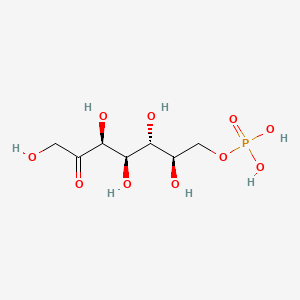 molecular formula C7H15O10P B1216600 Sedoheptulose, 7-phosphate CAS No. 2646-35-7