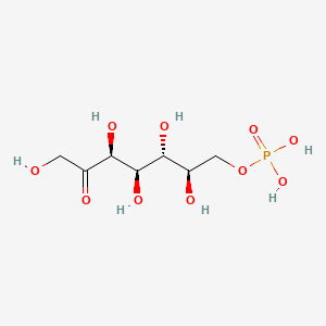 molecular formula C7H15O10P B1216600 Sedoheptulose 7-phosphate CAS No. 2646-35-7