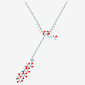 molecular formula C128H236O22 B1216603 Mycoside A CAS No. 11033-70-8