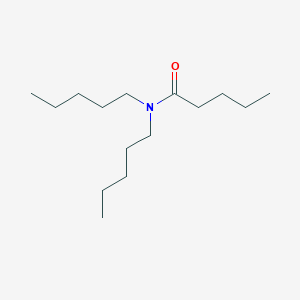 molecular formula C15H31NO B12166079 N,N-dipentylpentanamide CAS No. 57303-30-7