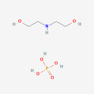 Ethanol, 2,2'-iminobis-, phosphate (salt)