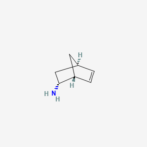 molecular formula C7H11N B1216617 2-Aminonorbornene CAS No. 77697-44-0
