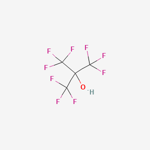 molecular formula C4HF9O B1216648 Perfluoro-tert-butanol CAS No. 2378-02-1