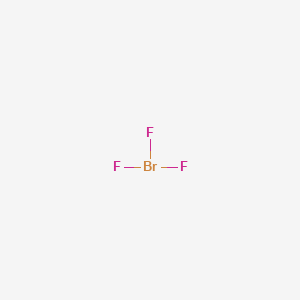 molecular formula BrF3 B1216658 Bromine trifluoride CAS No. 7787-71-5