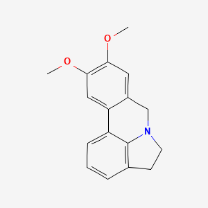 molecular formula C17H17NO2 B1216687 Assoanine 