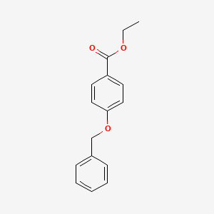 molecular formula C16H16O3 B1216714 Ethyl 4-(benzyloxy)benzoate CAS No. 56441-55-5