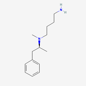 1,4-Butanediamine, N-methyl-N-(1-methyl-2-phenylethyl)-, (S)-