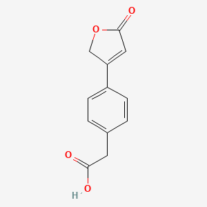 Phenylbutenolide acetic acid