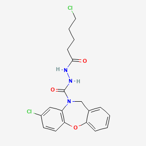molecular formula C19H19Cl2N3O3 B1216739 Pinadoline CAS No. 38955-22-5