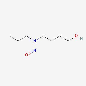 molecular formula C7H16N2O2 B1216742 丙基(4-羟基丁基)亚硝胺 CAS No. 51938-12-6