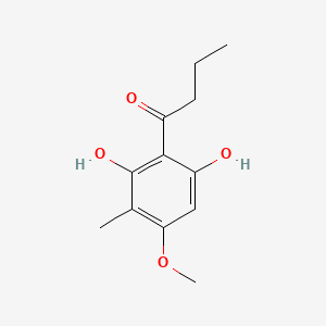 molecular formula C12H16O4 B1216749 Aspidinol CAS No. 519-40-4