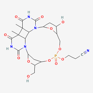 molecular formula C23H30N5O12P B1216755 Tpcet CAS No. 97423-58-0