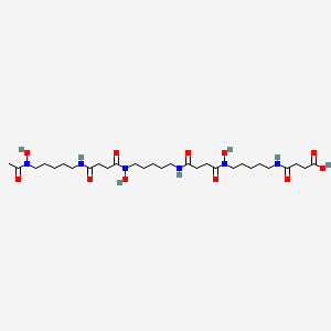 molecular formula C29H52N6O11 B1216762 N-Succinyldesferrioxamine B CAS No. 84211-47-2