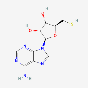 molecular formula C10H13N5O3S B1216764 5'-Thioadenosine CAS No. 67805-97-4