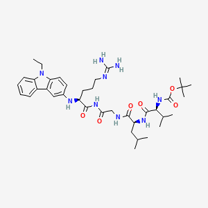 molecular formula C38H57N9O6 B1216780 Bvlgaa CAS No. 82576-32-7