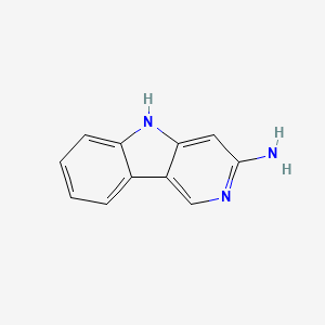 3-Amino-5H-pyrido(4,3-b)indole