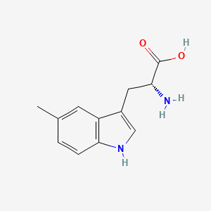 molecular formula C12H14N2O2 B1216794 5-methyl-D-tryptophan CAS No. 99295-79-1