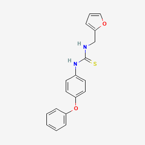 1-(2-Furanylmethyl)-3-(4-phenoxyphenyl)thiourea