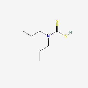 molecular formula C7H15NS2 B1216811 Di-n-propyldithiocarbamate CAS No. 25179-61-7