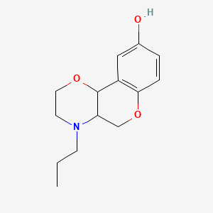 4-Propyl-3,4,4a,10b-tetrahydro-2h,5h-chromeno[4,3-b][1,4]oxazin-9-ol