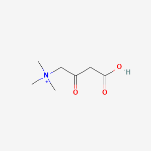 3-Carboxy-N,N,N-trimethyl-2-oxo-1-propanaminium