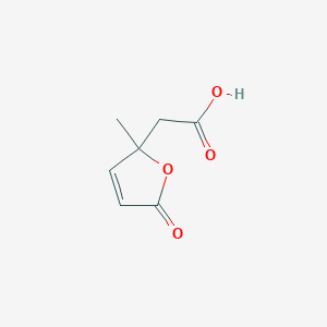 4-Carboxymethyl-4-methylbut-2-en-1,4-olide