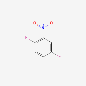 molecular formula C6H3F2NO2 B1216864 2,5-Difluoronitrobenzene CAS No. 364-74-9