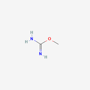 molecular formula C2H6N2O B1216874 O-Methylisourea CAS No. 2440-60-0
