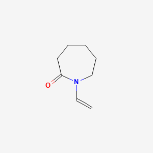 molecular formula C8H13NO B1216875 N-Vinylcaprolactam CAS No. 2235-00-9