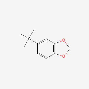 molecular formula C11H14O2 B1216877 5-tert-Butyl-1,3-benzodioxole CAS No. 7228-36-6