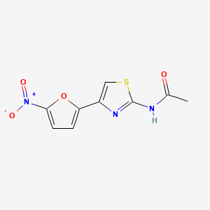 molecular formula C9H7N3O4S B1216896 Furothiazole CAS No. 531-82-8