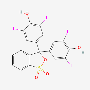 molecular formula C19H10I4O5S B1216900 Iodophenol blue CAS No. 4430-24-4