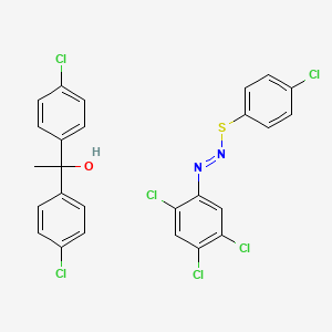 molecular formula C26H18Cl6N2OS B1216903 Anilix CAS No. 8072-20-6
