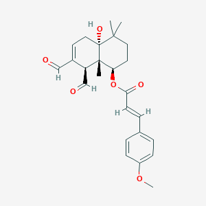 molecular formula C25H30O6 B1216910 Drimanial 