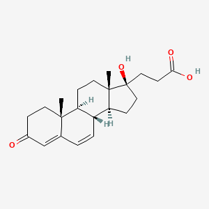 molecular formula C22H30O4 B1216919 Canrenoic acid CAS No. 4138-96-9