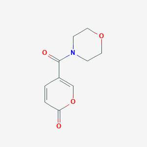 5-[4-Morpholinyl(oxo)methyl]-2-pyranone