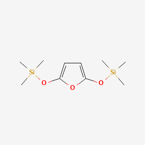 molecular formula C10H20O3Si2 B1216927 2,5-Bis(trimethylsilyloxy)furan CAS No. 77220-06-5