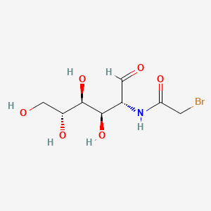 molecular formula C8H14BrNO6 B1216933 N-Bromoacetylglucosamine CAS No. 26944-26-3