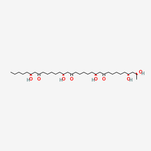 molecular formula C33H62O8 B1216941 PM-toxin B CAS No. 87879-56-9