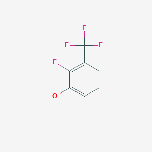 molecular formula C8H6F4O B121695 2-Fluoro-3-(trifluoromethyl)anisole CAS No. 151868-17-6