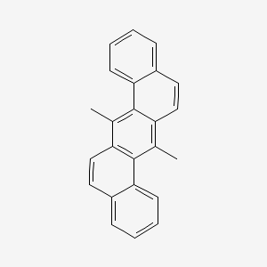 molecular formula C24H18 B1216951 7,14-Dimethyldibenz(a,h)anthracene CAS No. 35335-07-0