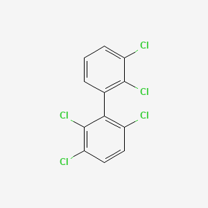 molecular formula C12H5Cl5 B1216952 2,2',3,3',6-Pentachlorobiphenyl CAS No. 52663-60-2