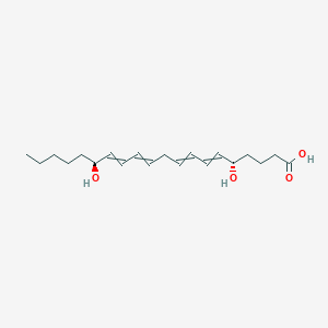 molecular formula C20H32O4 B1216957 (5S,15S)-5,15-dihydroxyicosa-6,8,11,13-tetraenoic acid 