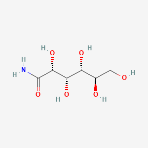 molecular formula C6H13NO6 B1216962 Gluconamide CAS No. 3118-85-2