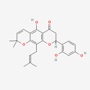 molecular formula C25H26O6 B1216964 Flemichin D CAS No. 57096-07-8