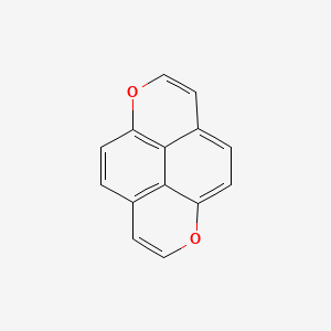 molecular formula C14H8O2 B1216965 1,6-Dioxapyrene CAS No. 94406-11-8