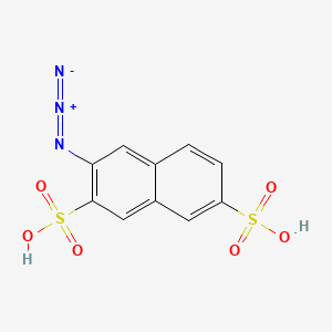 2,7-Naphthalenedisulfonic acid, 3-azido-