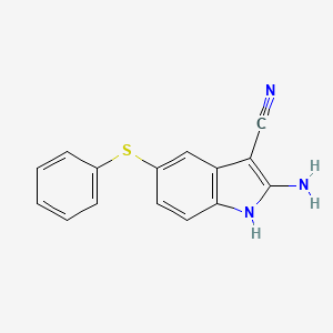 molecular formula C15H11N3S B1216996 Amphethinile CAS No. 91531-98-5