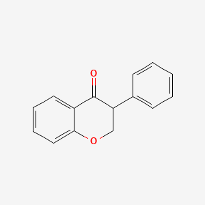 molecular formula C15H12O2 B1217009 Isoflavanone CAS No. 4737-27-3